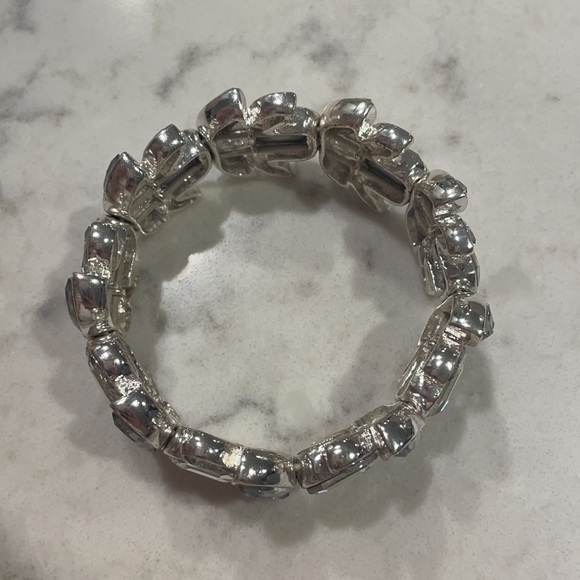 Formal Rhinestone Bracelet - Picture 2 of 2